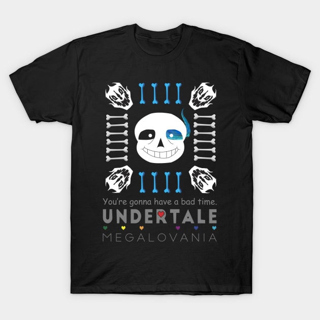 Sans - Undertale T-Shirt by Raggdyman